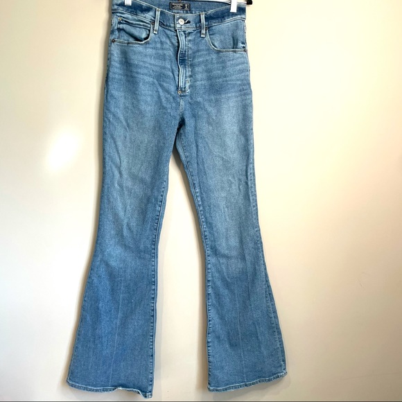 Abercrombie & Fitch Denim - Abercrombie & Fitch high rise flare jeans 28 Long
